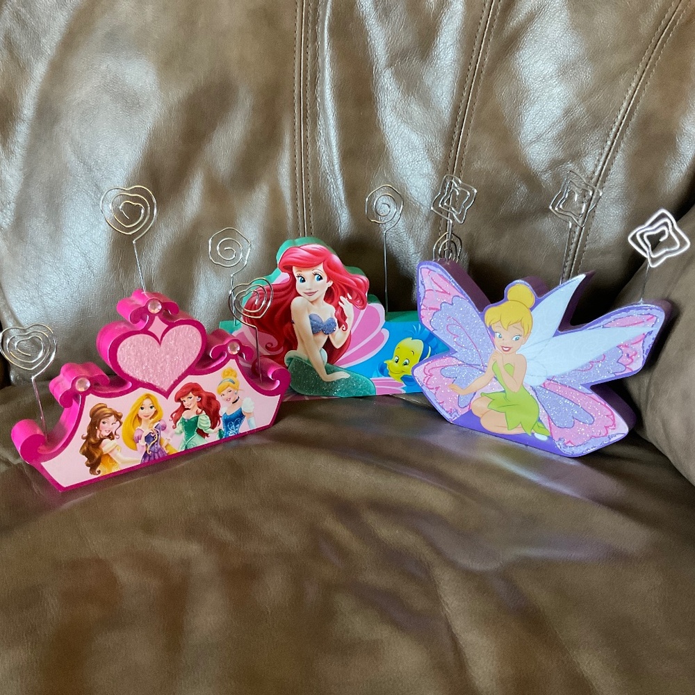 DISNEY Princess & Tinkerbell Photo holders
